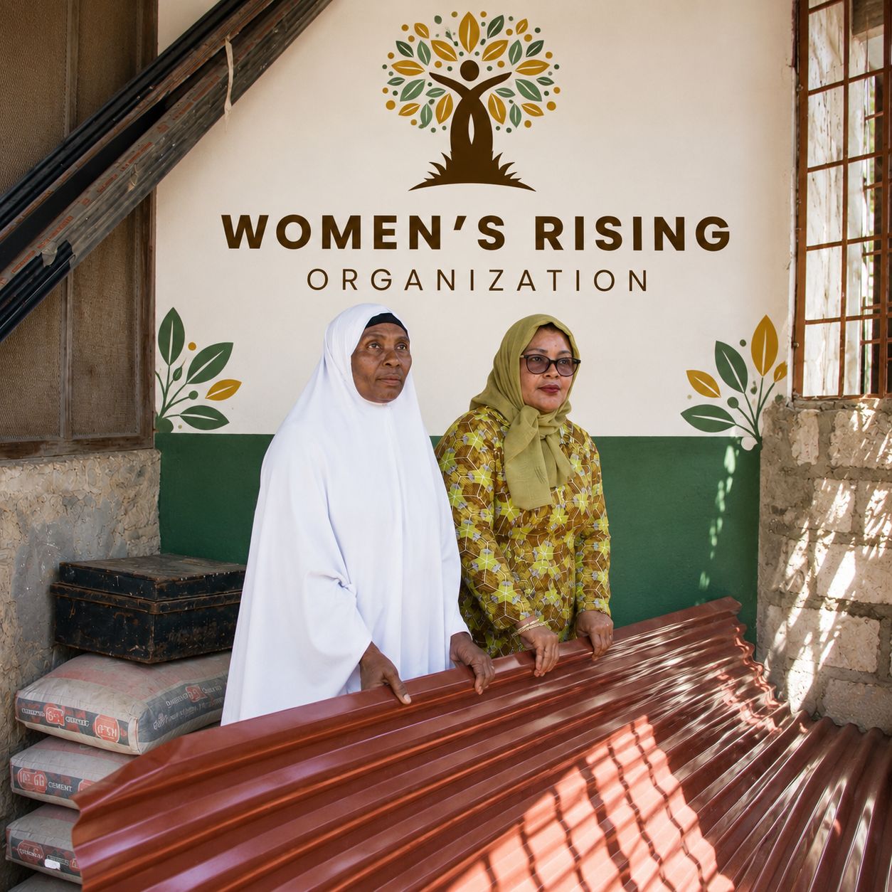 Handing over financial support to a community member